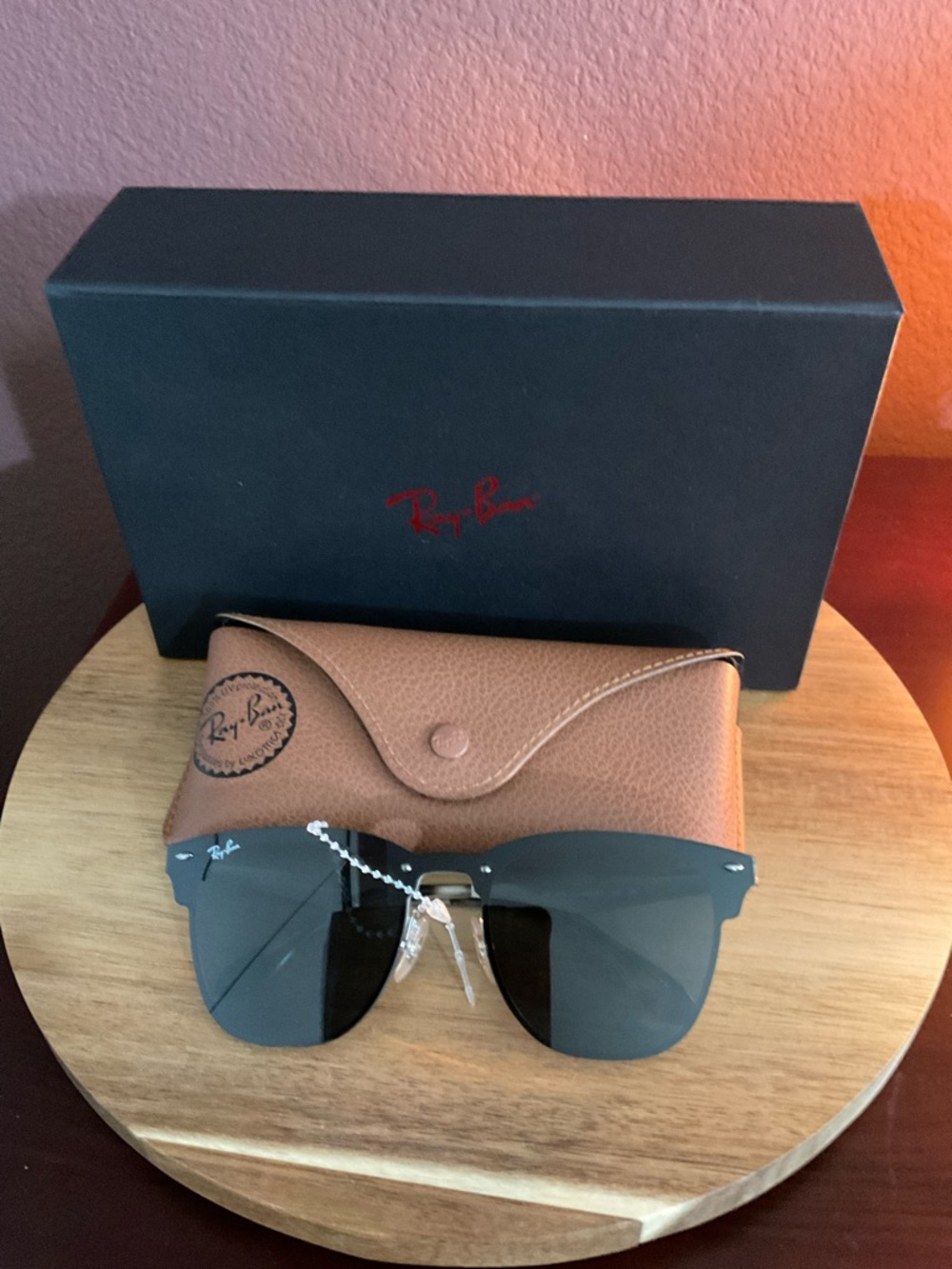 Ray-Ban Blaze Clubmaster Fashion Square Sunglasses (NWOT) - Picture 4 of 4
